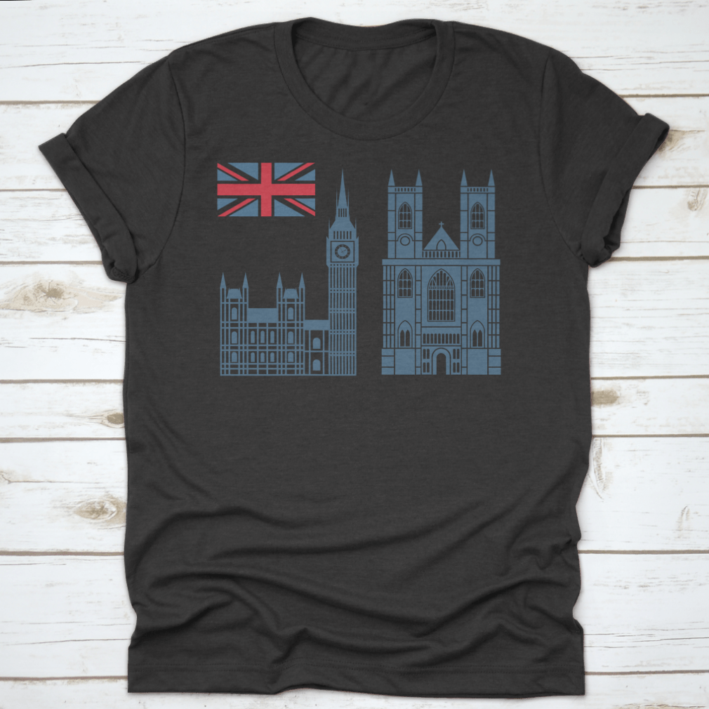 Trendy England Set featuring isolated architecture design on a white background, showcasing its stylish and comfortable appeal.