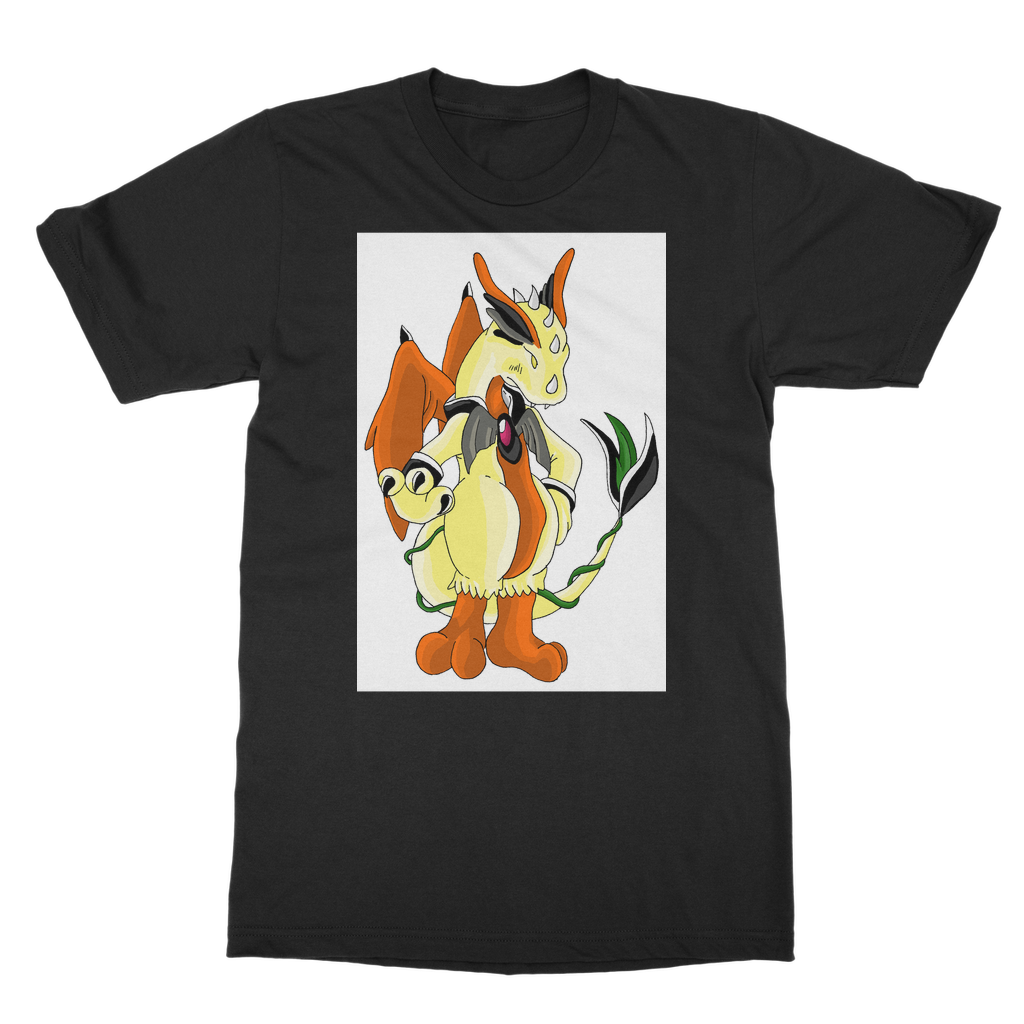 Ephanight Classic Adult T-Shirt in various colors, showcasing its soft fabric and round neck design.