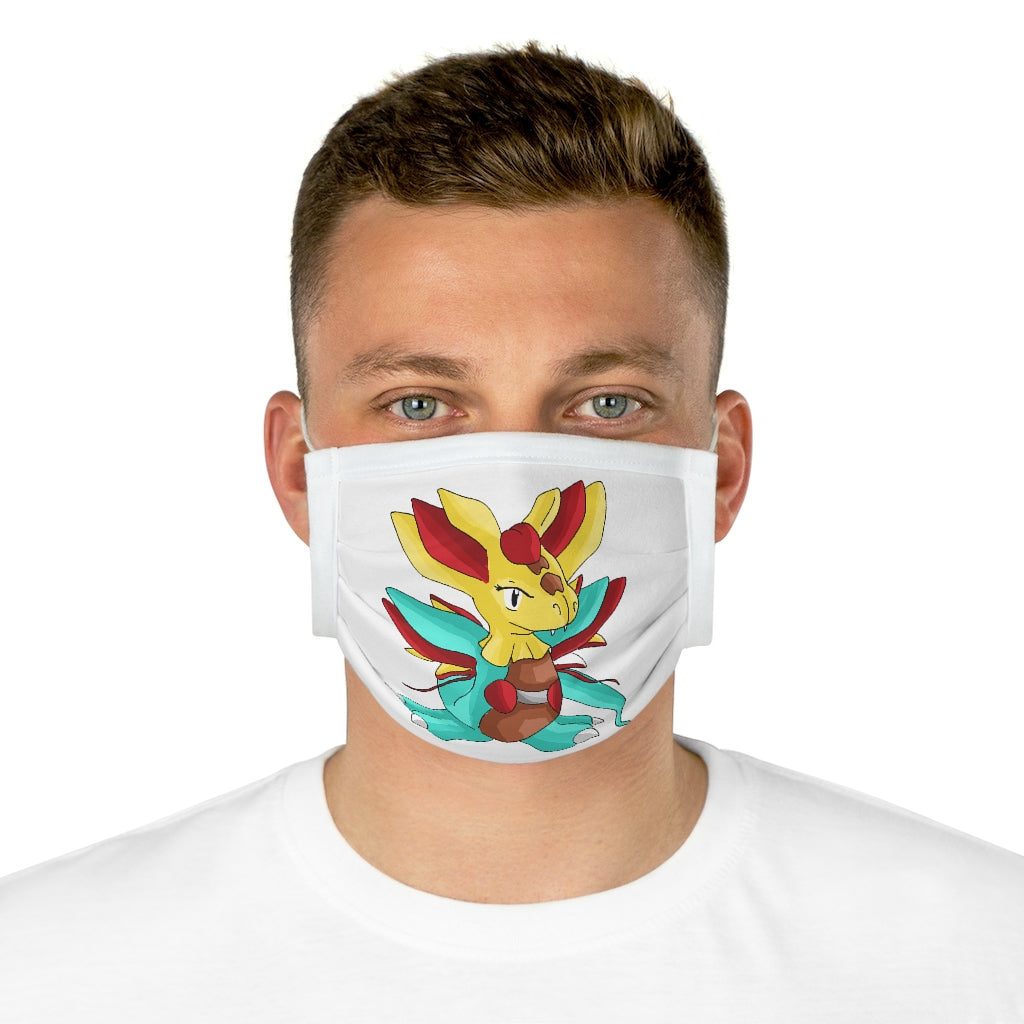 Fabaraess Cotton Face Mask featuring unique motifs and adjustable design for comfort and style.