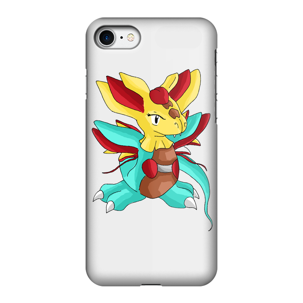 Fabaraess Fully Printed Tough Phone Case showcasing vibrant design and dual-layer protection.