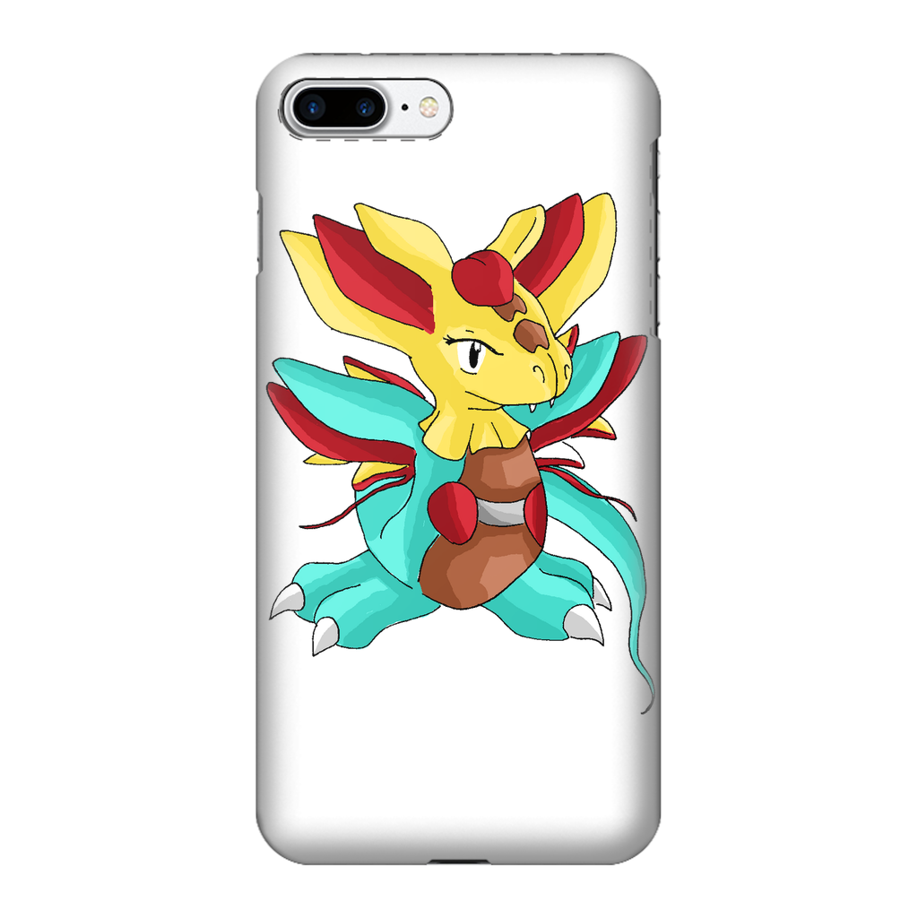 Fabaraess Fully Printed Tough Phone Case showcasing vibrant design and dual-layer protection.