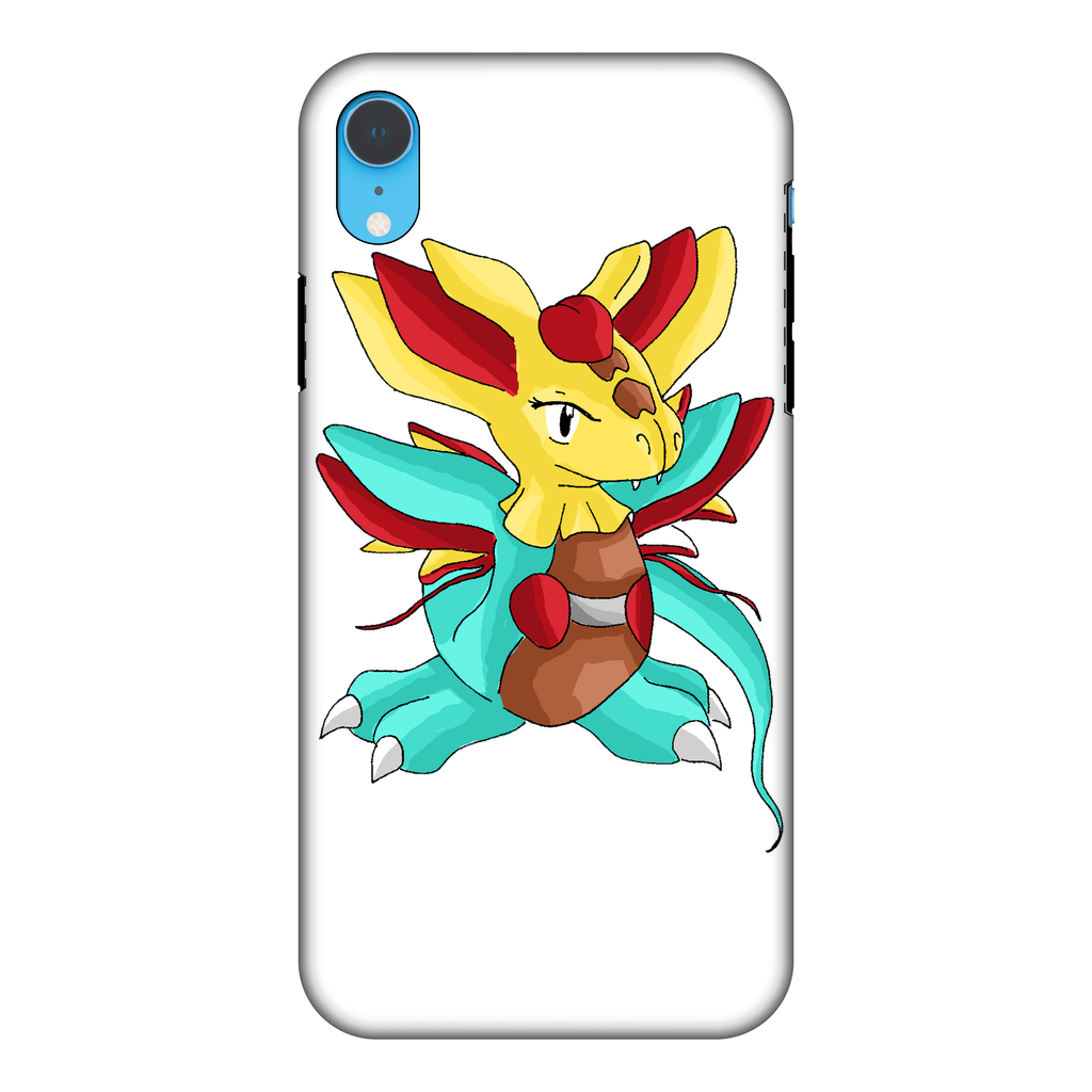 Fabaraess Fully Printed Tough Phone Case showcasing vibrant design and dual-layer protection.