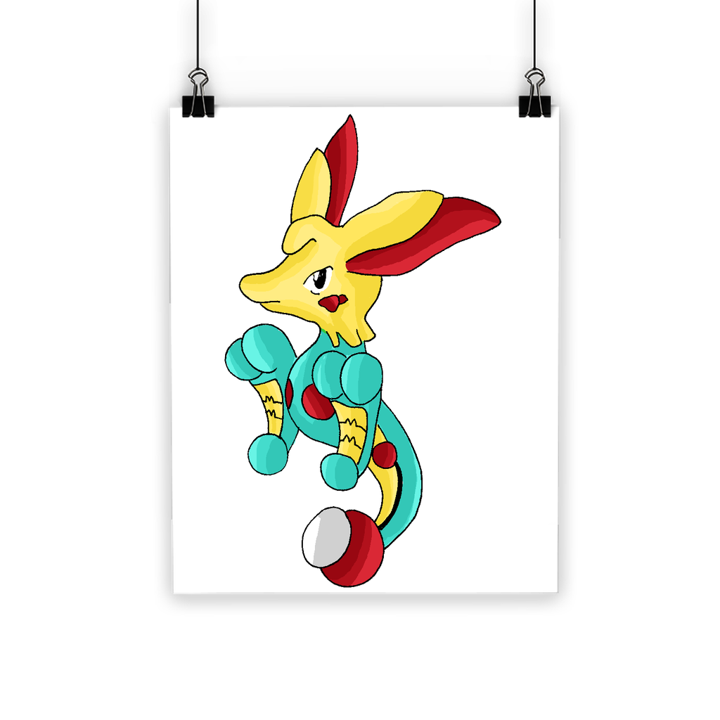 Fabaryu Classic Poster showcasing vibrant colors on semi-gloss paper, ideal for indoor and outdoor use.