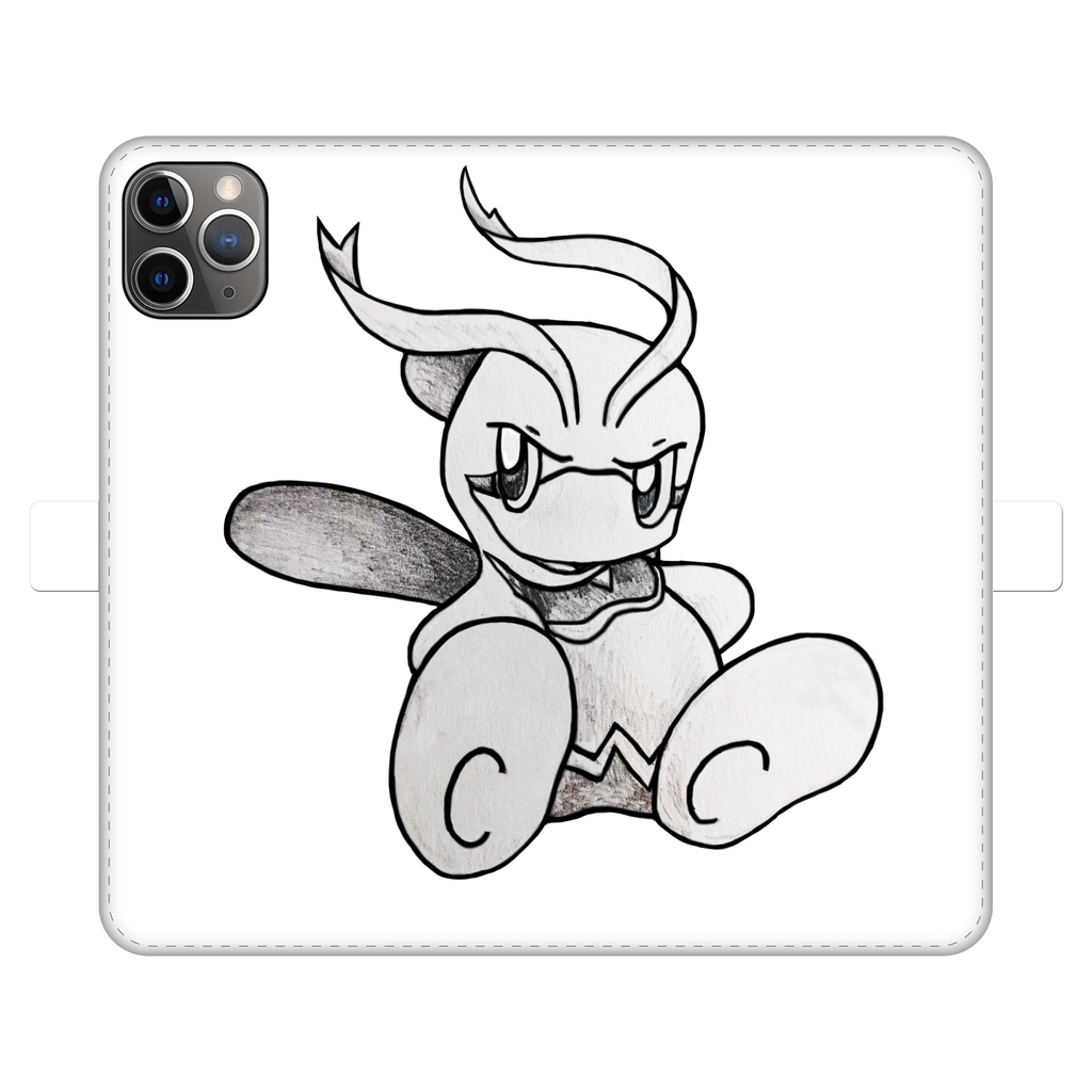 Fairyu Fully Printed Wallet Cases showcasing vibrant designs, magnetic closure, and faux leather material for iPhone and Samsung models.