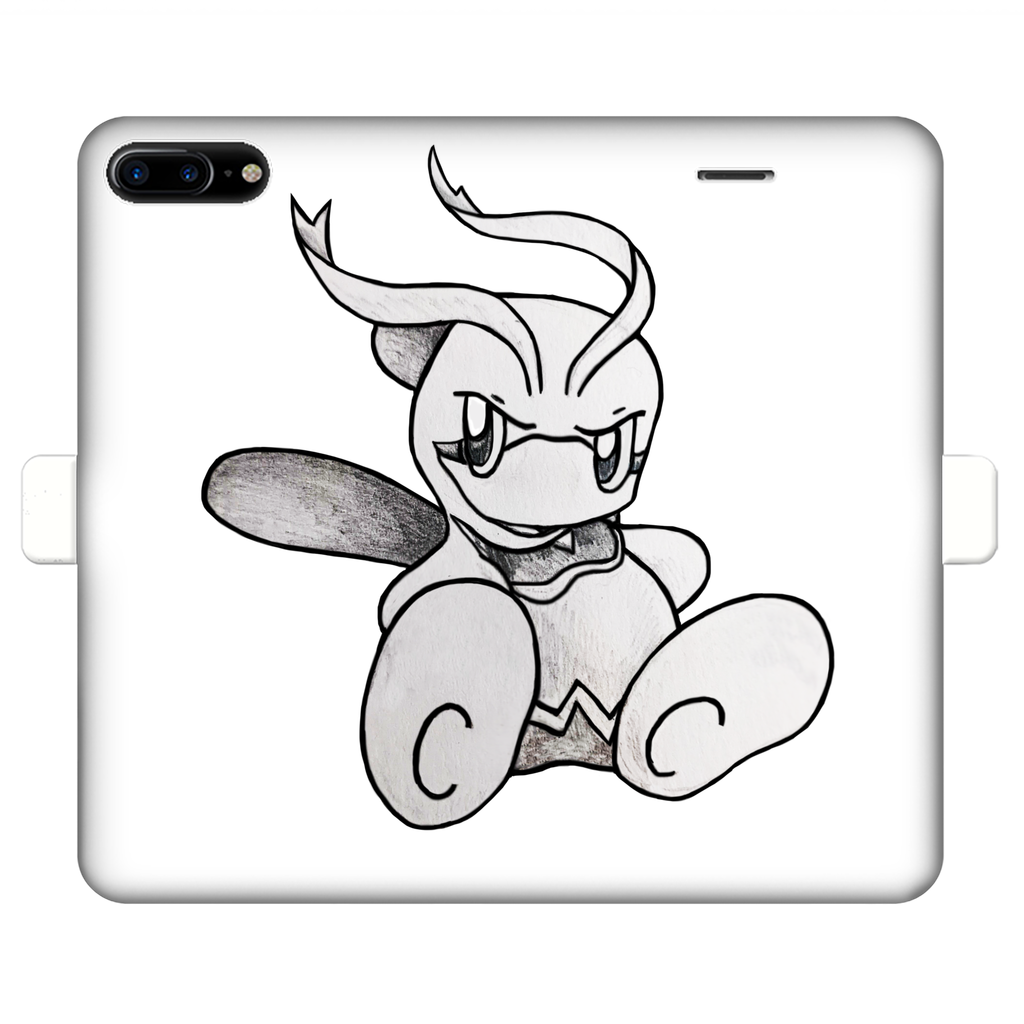 Fairyu Fully Printed Wallet Cases showcasing vibrant designs, magnetic closure, and faux leather material for iPhone and Samsung models.