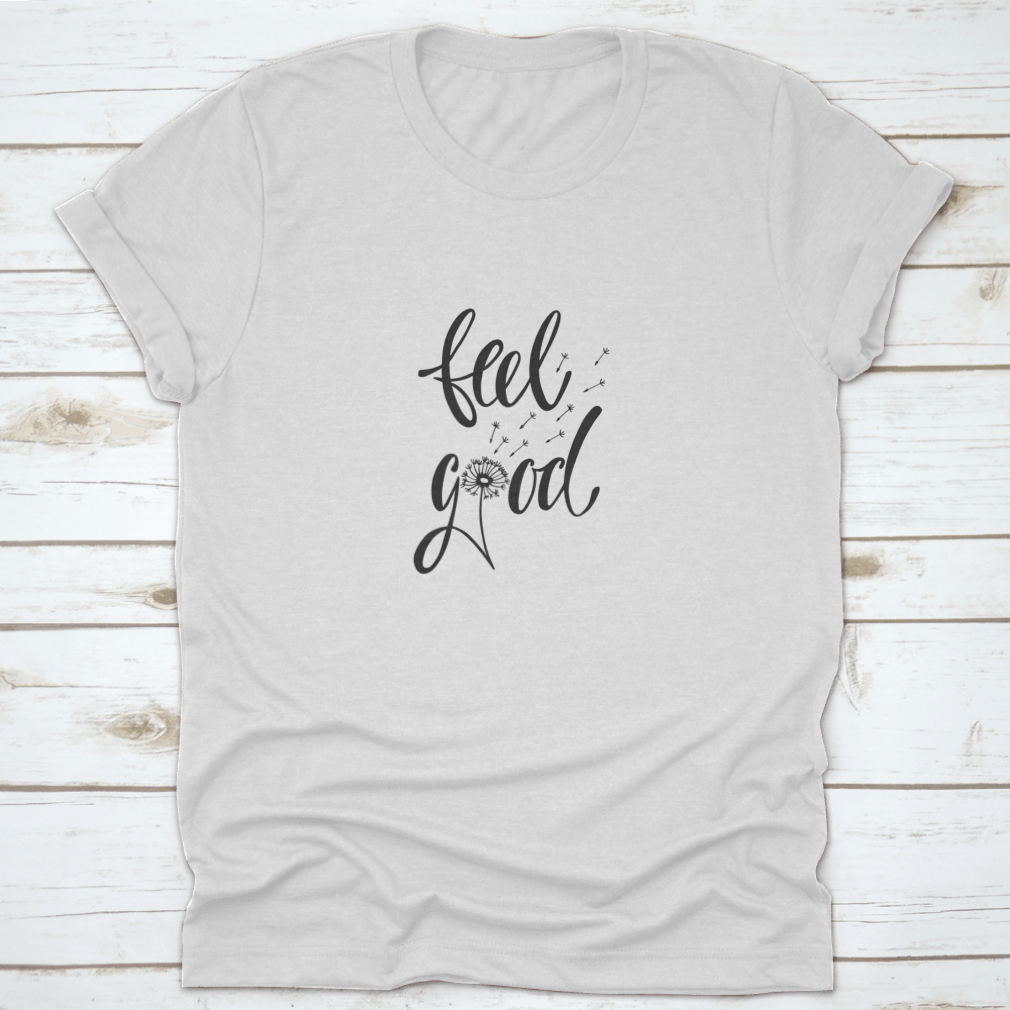 A comfortable cotton T-shirt featuring an inspiring motivational quote design, perfect for everyday wear.