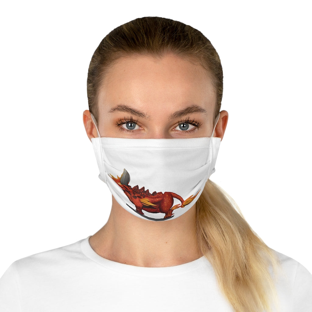 Fire Bull Cotton Face Mask featuring unique designs and adjustable features for comfort and style.