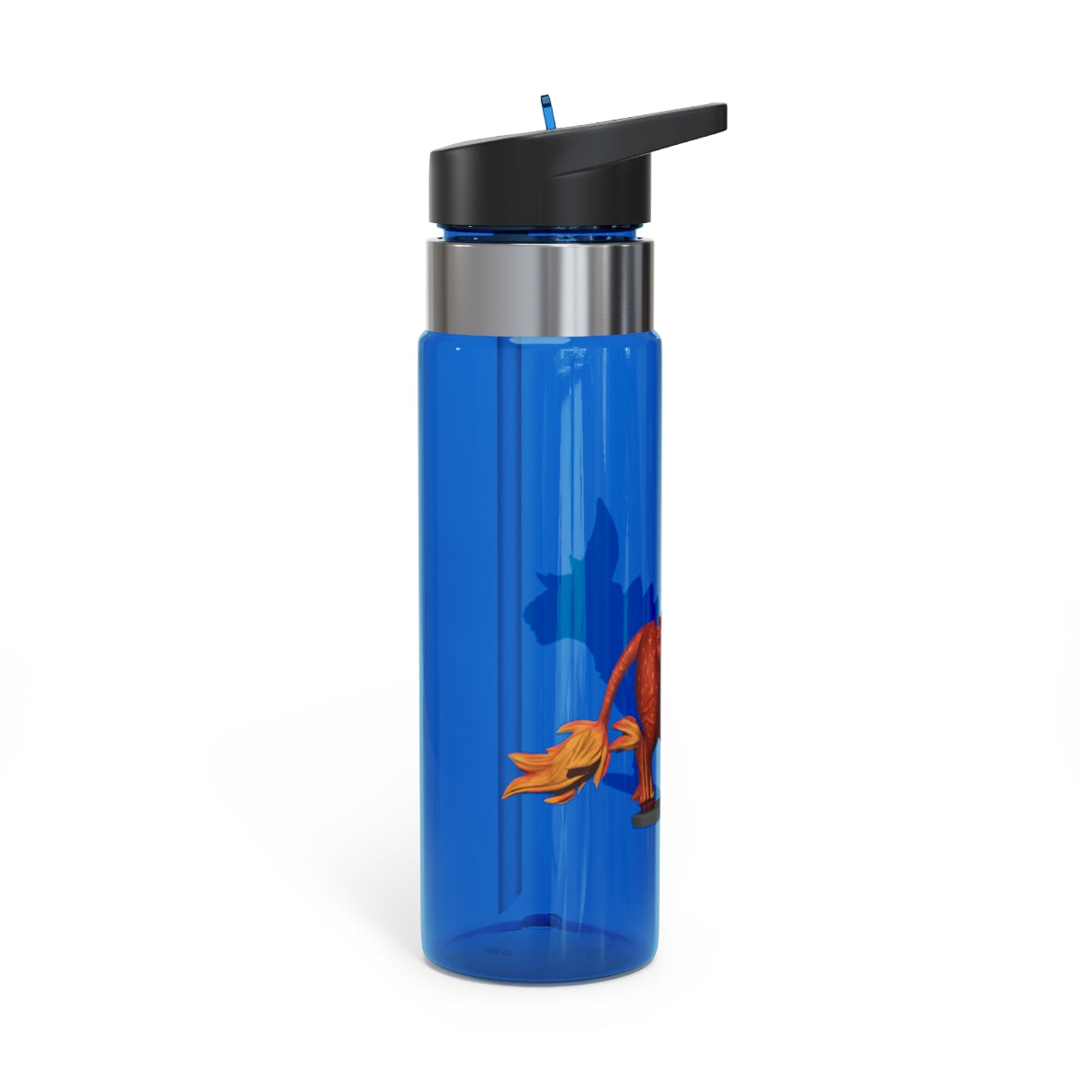 Fire Bull Kensington Tritan™ Sport Bottle in vibrant colors with a carabiner hook, showcasing its 20oz capacity and spill-resistant lid.