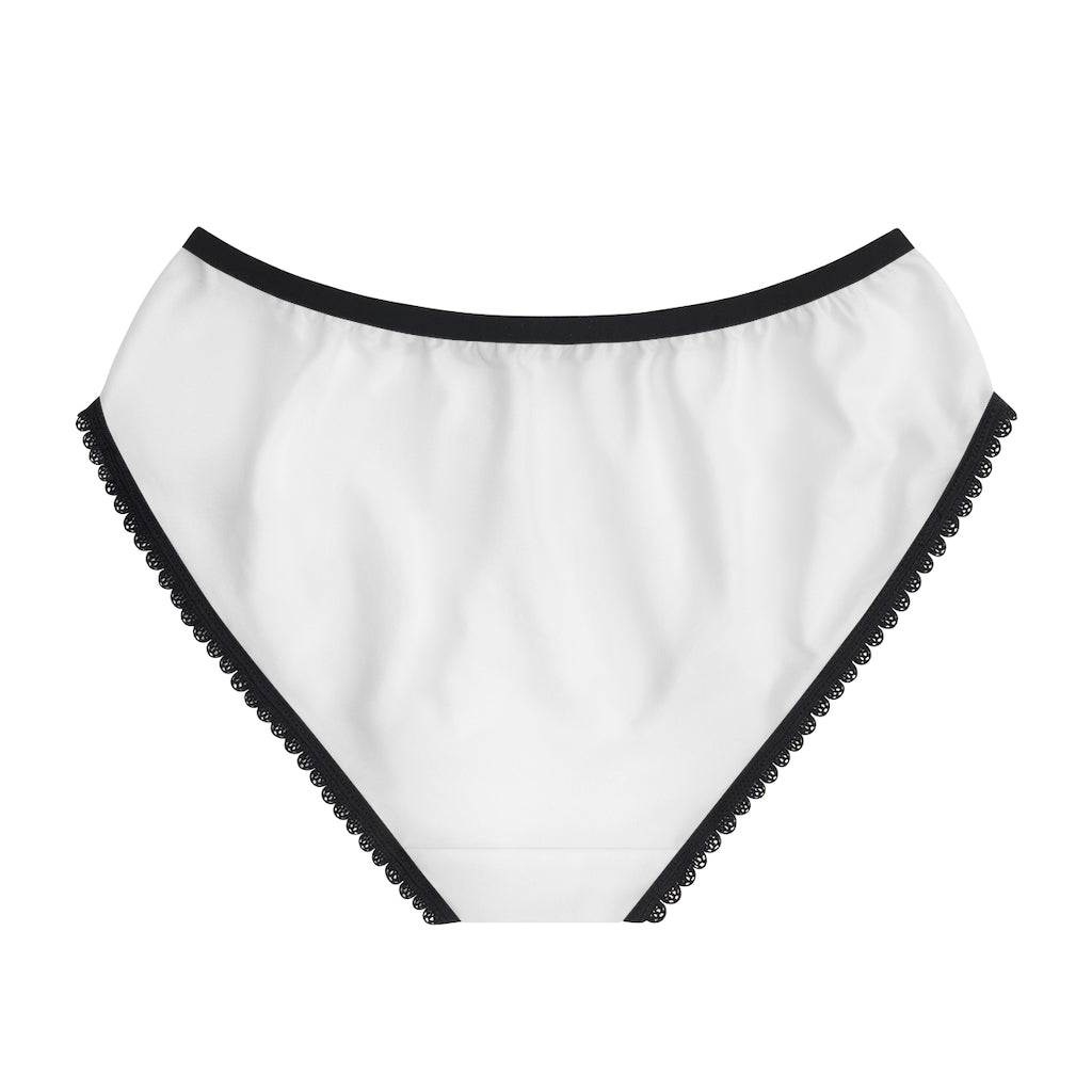 Fish Concept Women's Briefs showcasing a stylish design with a soft elastic waistband and lightweight fabric.