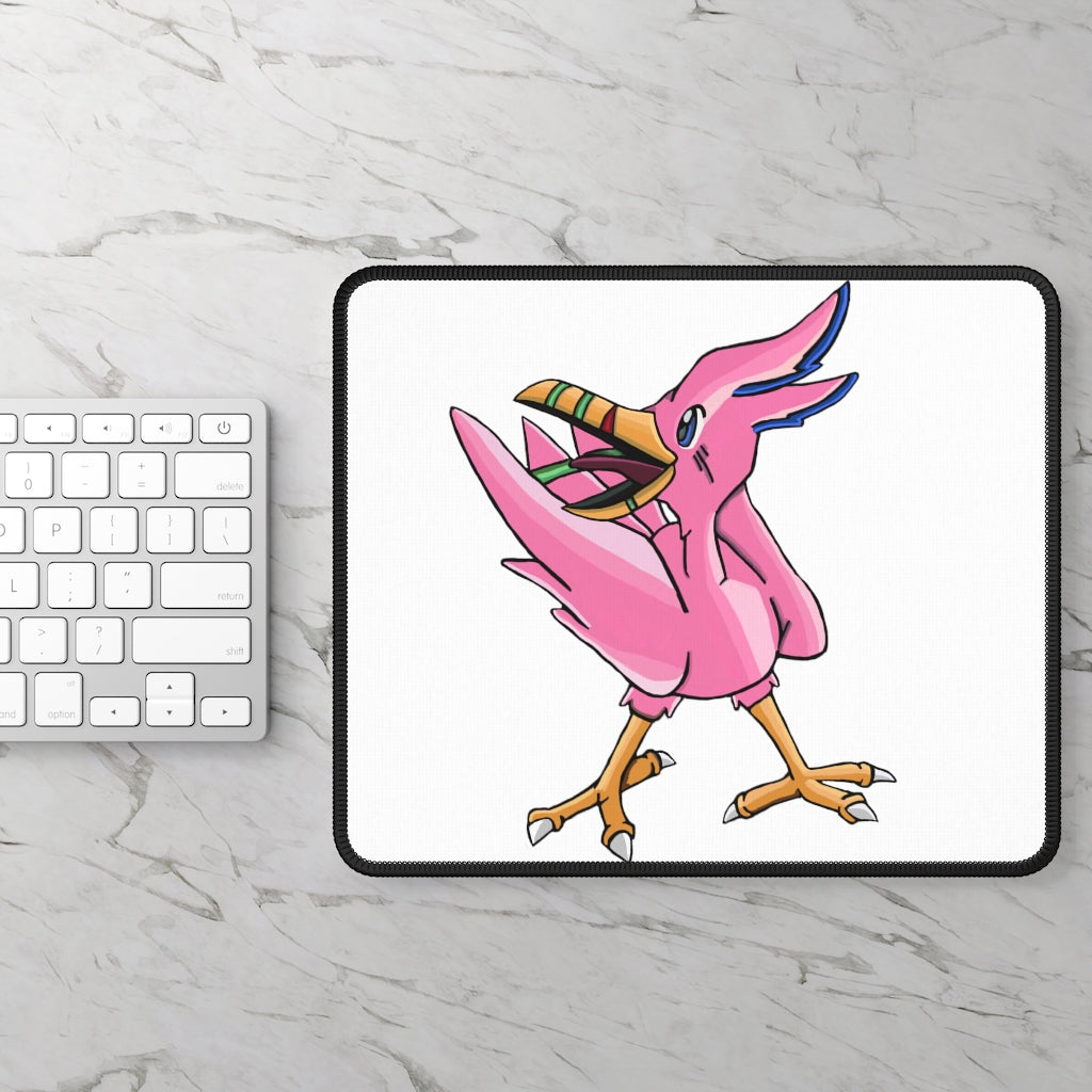 Flarem Gaming Mouse Pad featuring vibrant designs and stitched edges, measuring 9x7 inches.