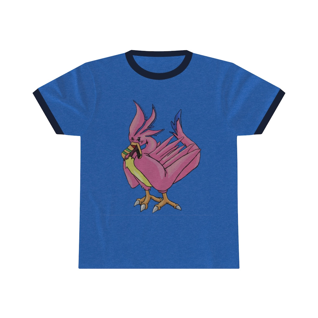 Flaremyu Unisex Ringer Tee showcasing various colors and a classic design, perfect for summer wear.