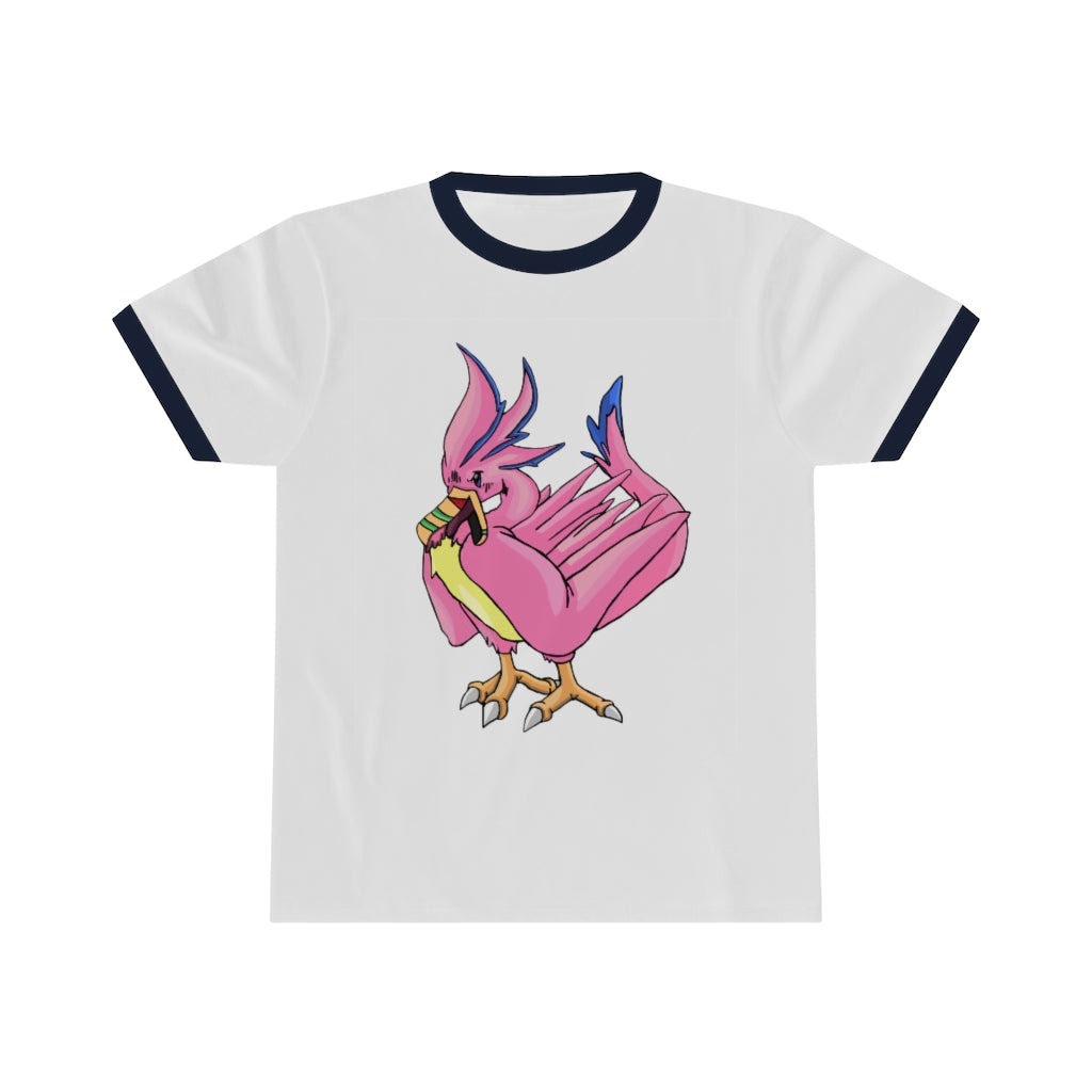 Flaremyu Unisex Ringer Tee showcasing various colors and a classic design, perfect for summer wear.