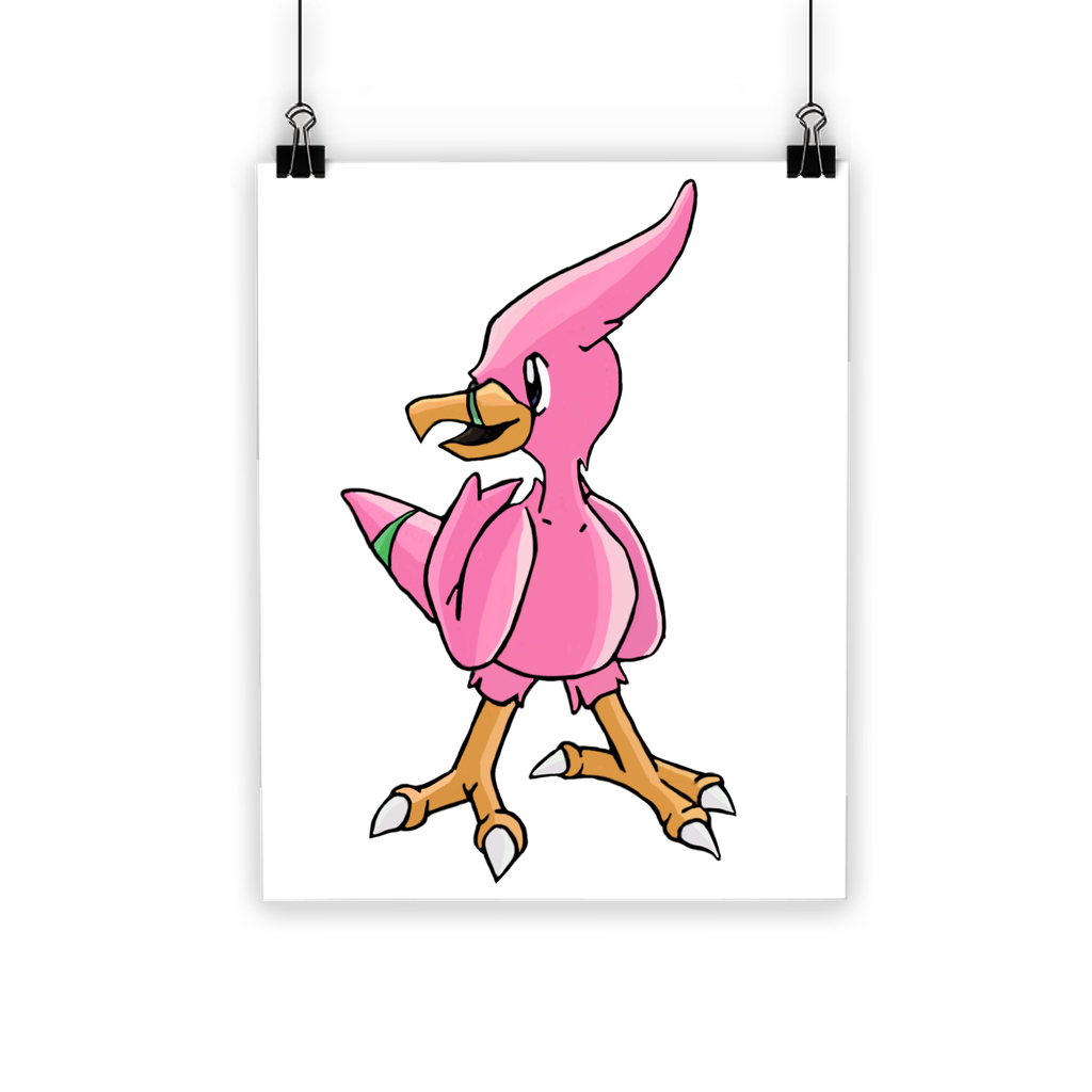 Flaryu Classic Poster showcasing vibrant colors on semi-gloss paper, ideal for indoor and outdoor use.