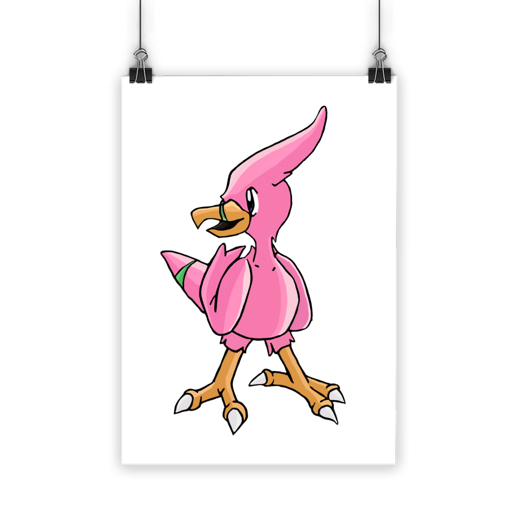 Flaryu Classic Poster showcasing vibrant colors on semi-gloss paper, ideal for indoor and outdoor use.