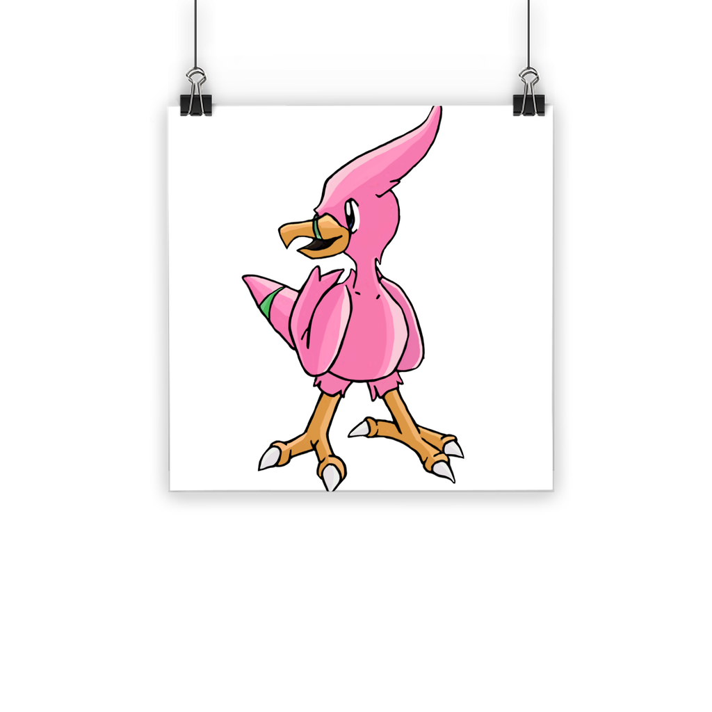 Flaryu Classic Poster showcasing vibrant colors on semi-gloss paper, ideal for indoor and outdoor use.