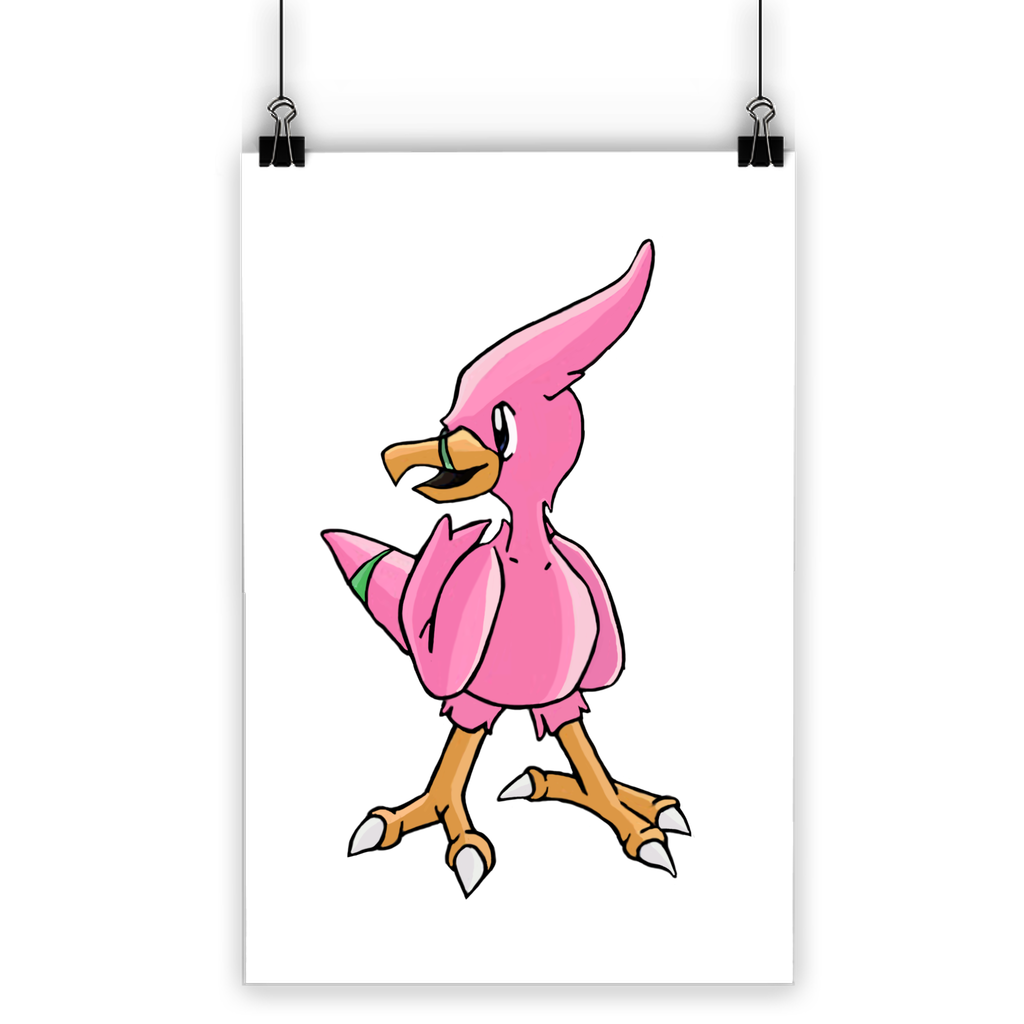 Flaryu Classic Poster showcasing vibrant colors on semi-gloss paper, ideal for indoor and outdoor use.