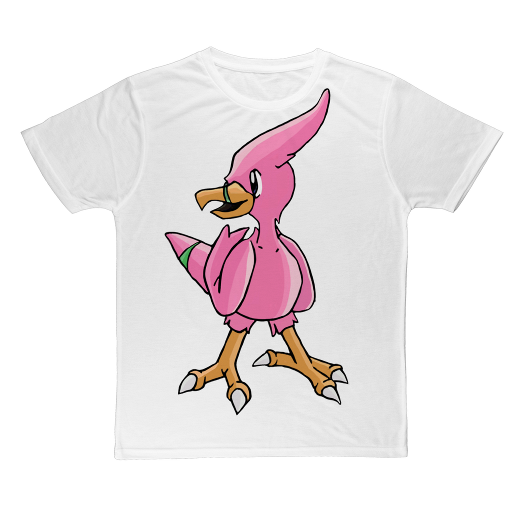 Flaryu Classic Sublimation Adult T-Shirt in various colors, showcasing its soft polyester fabric and vibrant printing capabilities.