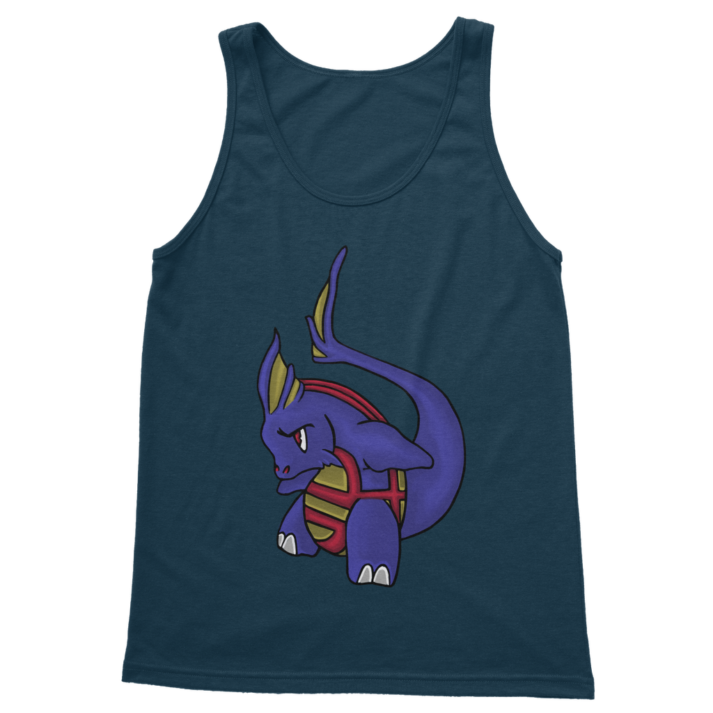 Flozor Classic Adult Vest Top in various colors, showcasing its unisex design and high-quality cotton fabric.