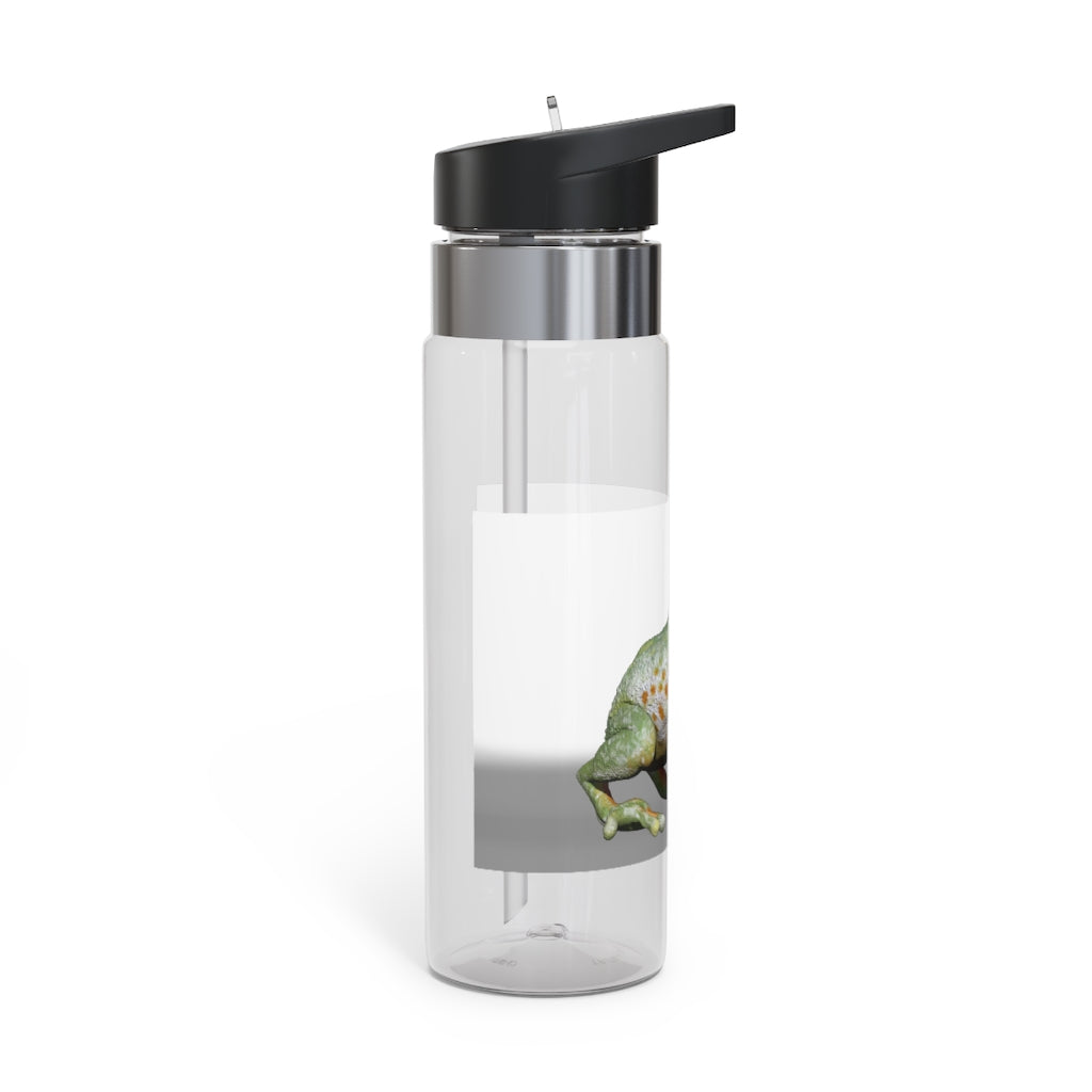 Frog Kensington Tritan™ Sport Bottle in vibrant colors with a carabiner hook, showcasing its durable design and spill-resistant lid.