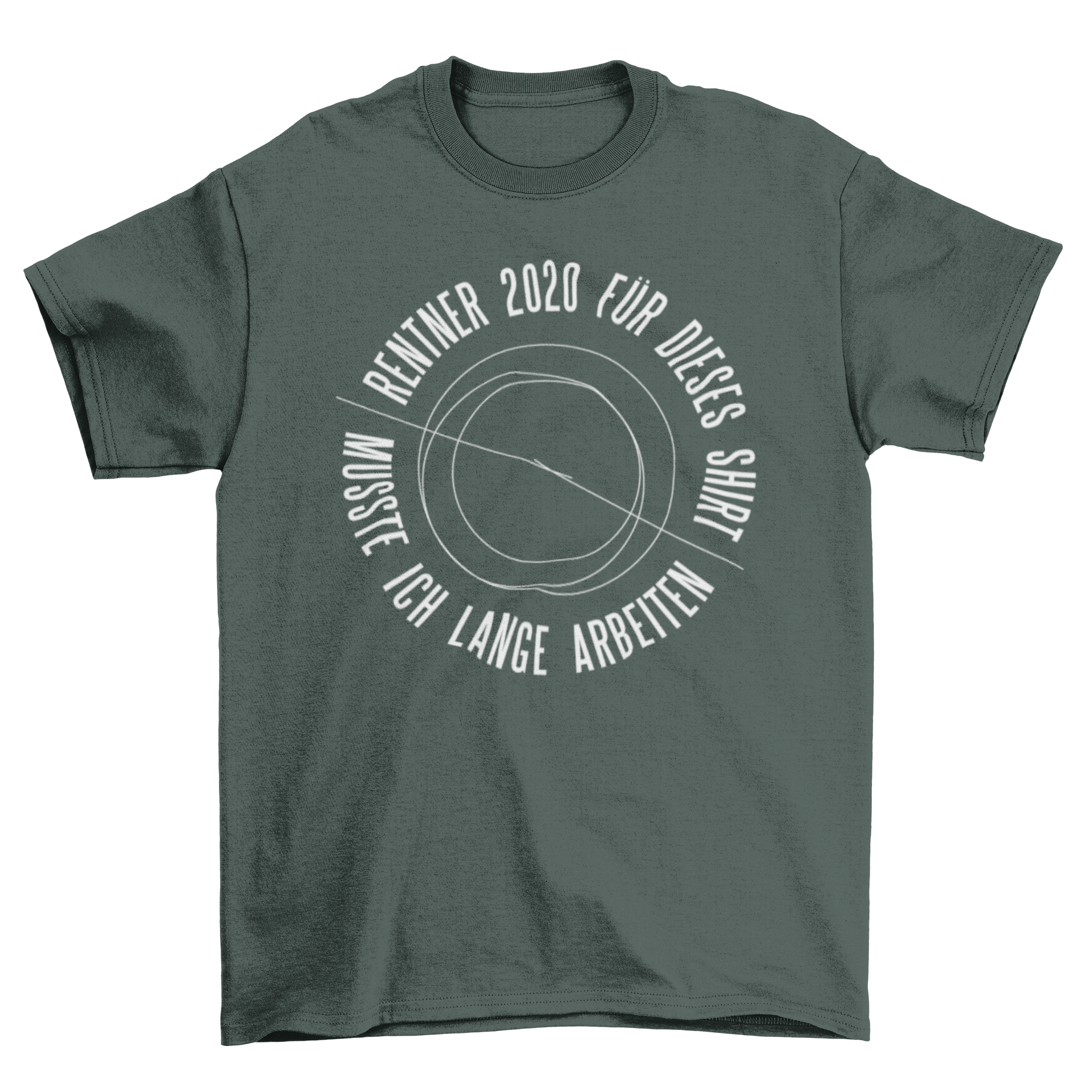 German 2020 Quote T-shirt featuring a humorous retirement quote in bold print.