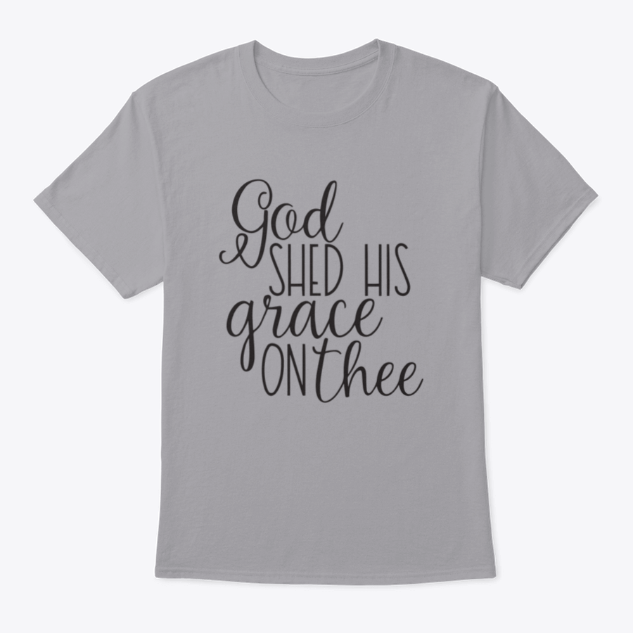 Inspirational background featuring the quote 'God Shed His Grace On Thee' with a serene design, perfect for uplifting decor.