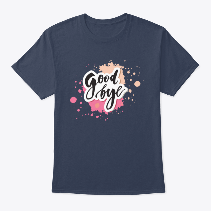 A watercolor vector design featuring the phrase 'Goodbye' in elegant calligraphy, showcasing vibrant colors and artistic flair.