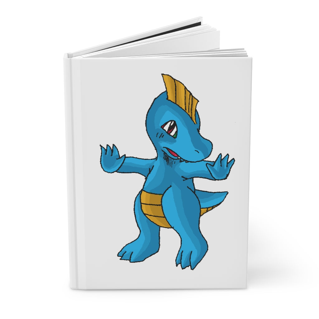 Goldi Hardcover Journal Matte with customizable cover and lined pages, perfect for personal journaling.