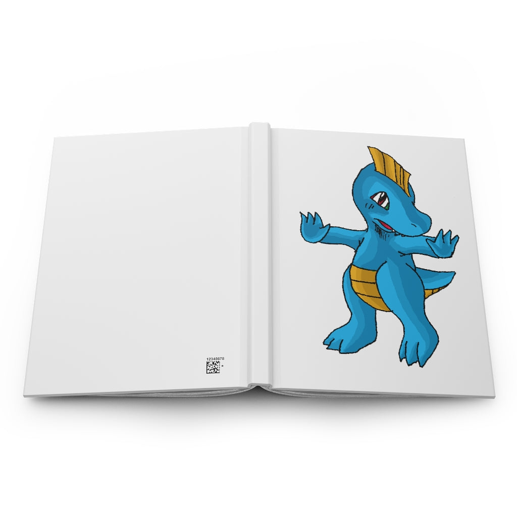 Goldi Hardcover Journal Matte with customizable cover and lined pages, perfect for personal journaling.