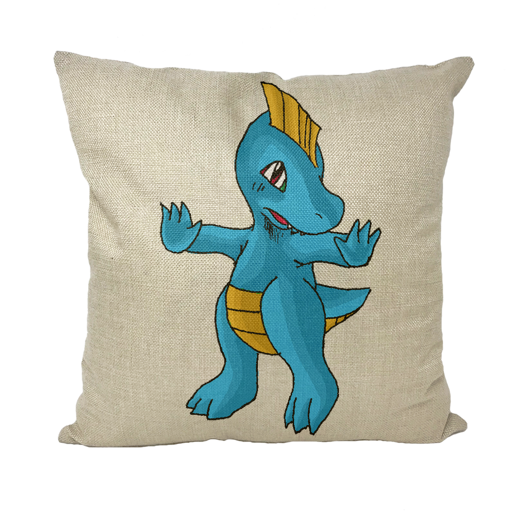 Goldi Throw Pillows in various styles including linen, canvas, and suede, showcasing their vibrant colors and textures.