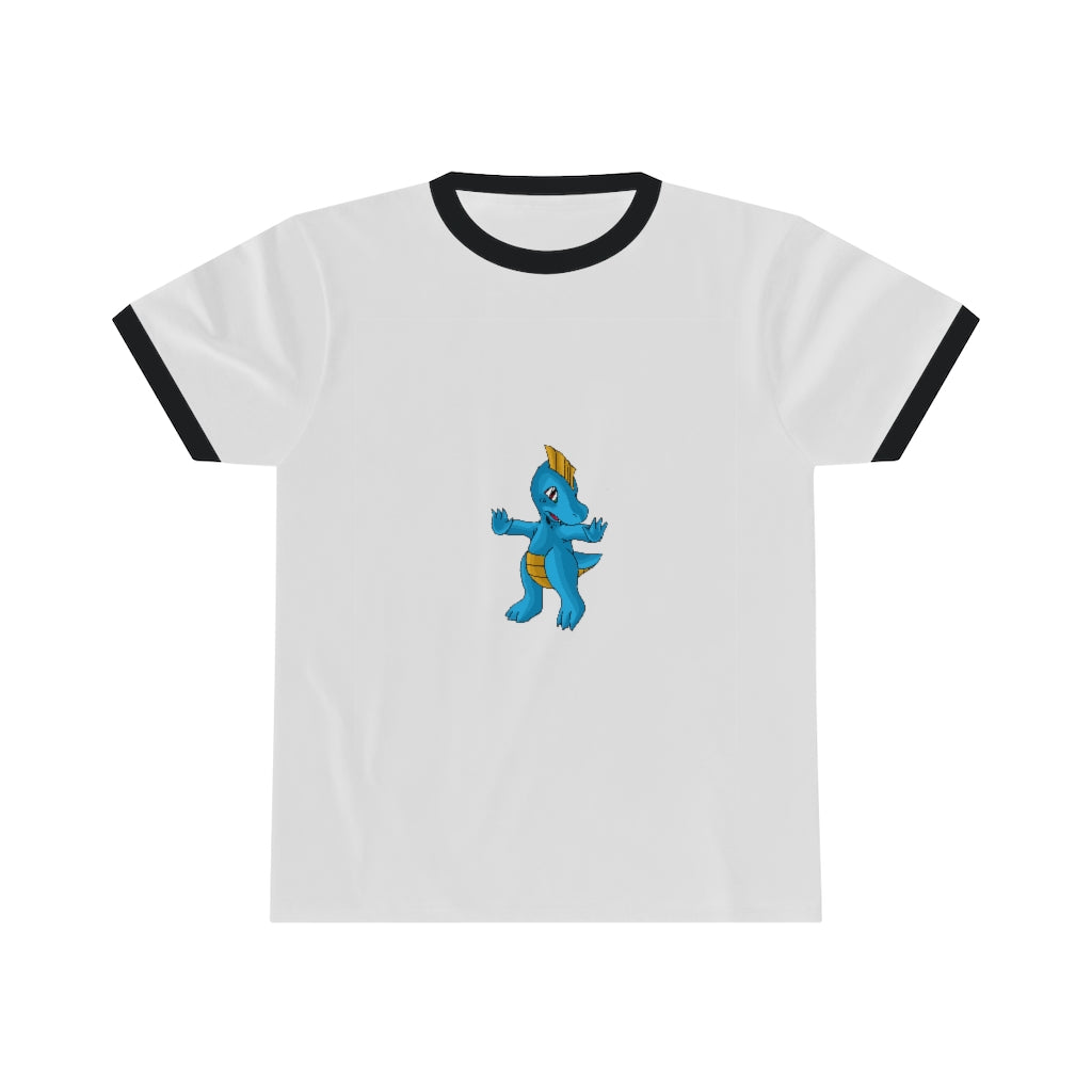 Goldi Unisex Ringer Tee in various colors, showcasing its lightweight fabric and stylish design.