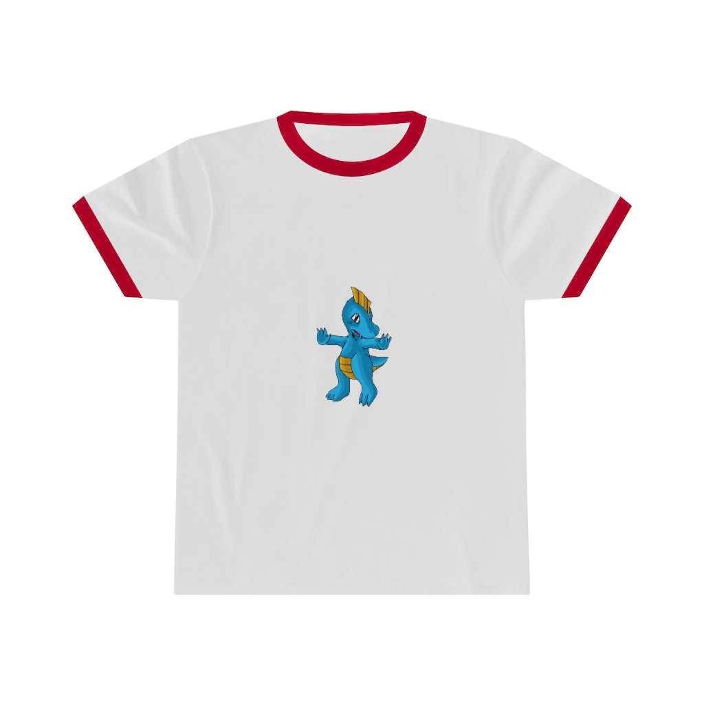 Goldi Unisex Ringer Tee in various colors, showcasing its lightweight fabric and stylish design.