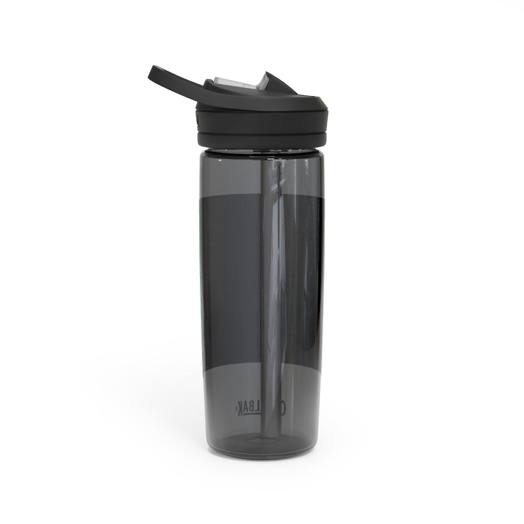 Grey Kitty CamelBak Eddy® Water Bottle in 20oz and 25oz sizes, showcasing its stylish design and durable Tritan™ material.