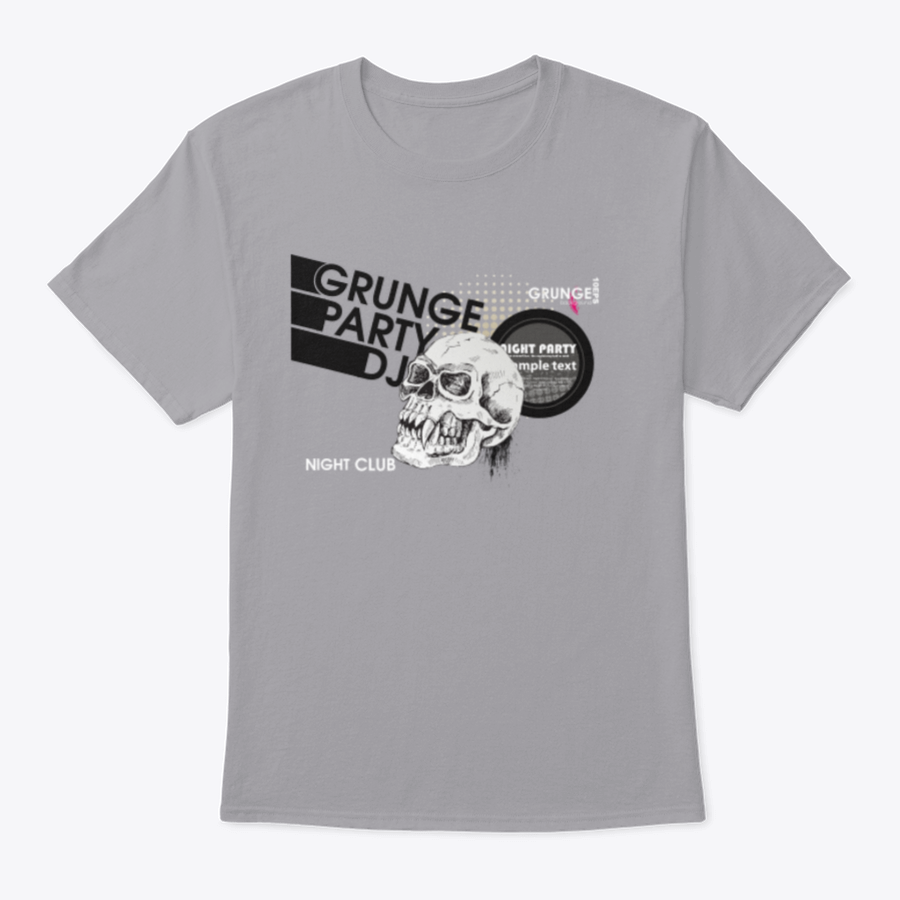 Grunge print background featuring a skull design, ideal for party themes and creative print ideas.