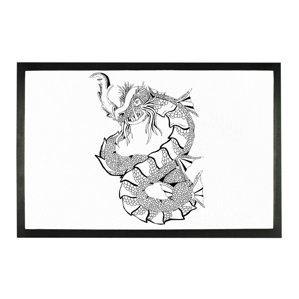 Gydraxis Sublimation Doormat featuring a customizable polyester surface and durable rubber backing, ideal for personalized designs.