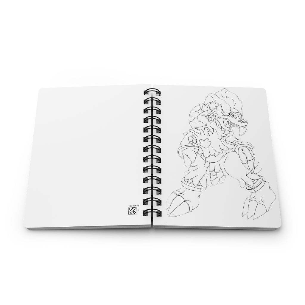 Gydro Spiral Bound Journal with glossy laminated cover and lined pages, perfect for writing dreams and ideas.