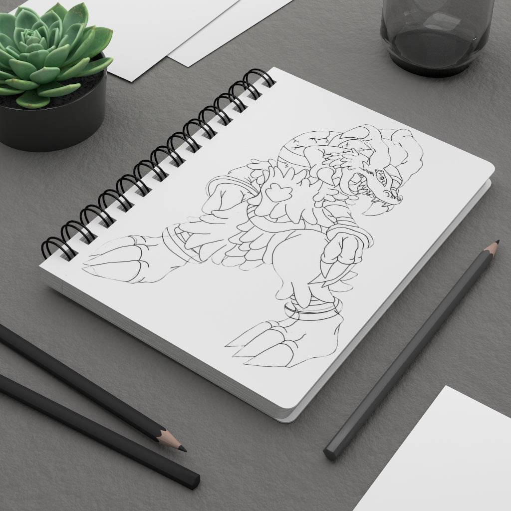 Gydro Spiral Bound Journal with glossy laminated cover and lined pages, perfect for writing dreams and ideas.