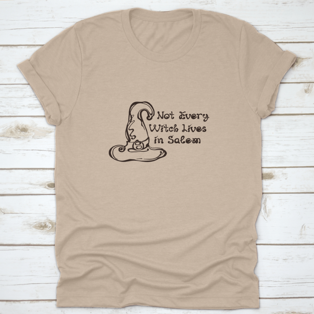 A stylish Halloween hand-drawn witch's hat featuring a whimsical design, perfect for festive occasions.