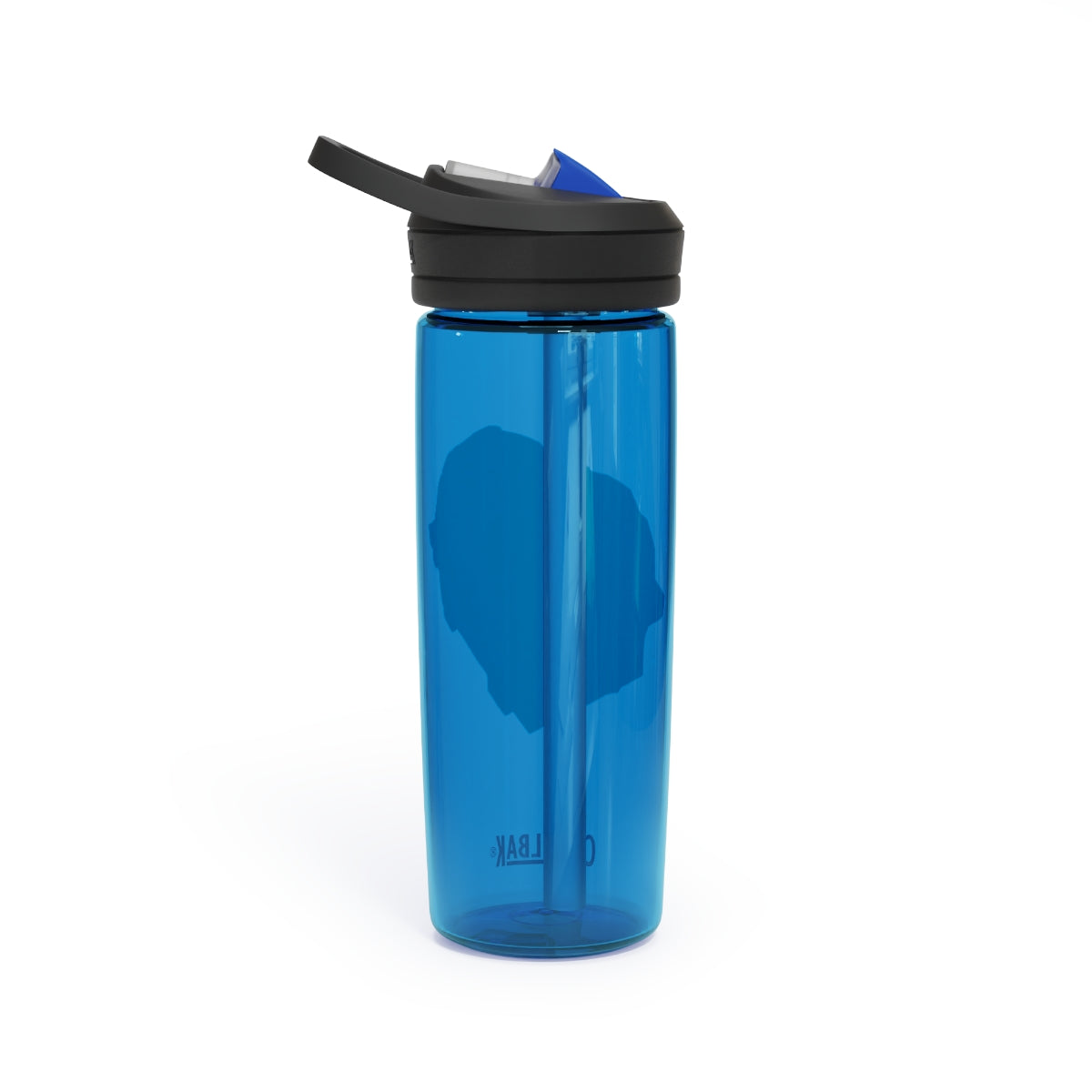 Hand-painted CamelBak Eddy® water bottle in 20oz and 25oz sizes, showcasing vibrant colors and a stylish design.