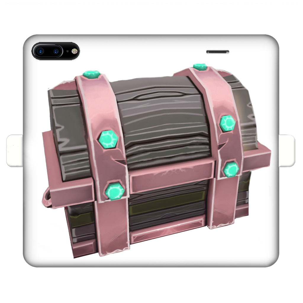 Hand-Painted Chest Fully Printed Wallet Case for iPhone and Samsung, showcasing vibrant designs and a magnetic closure.