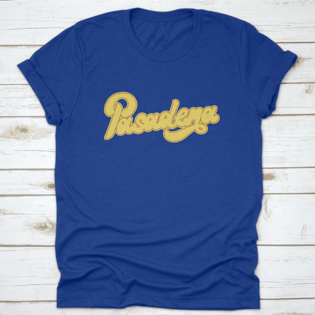 Handwritten typography lettering of Pasadena vector illustration showcasing artistic design and style.