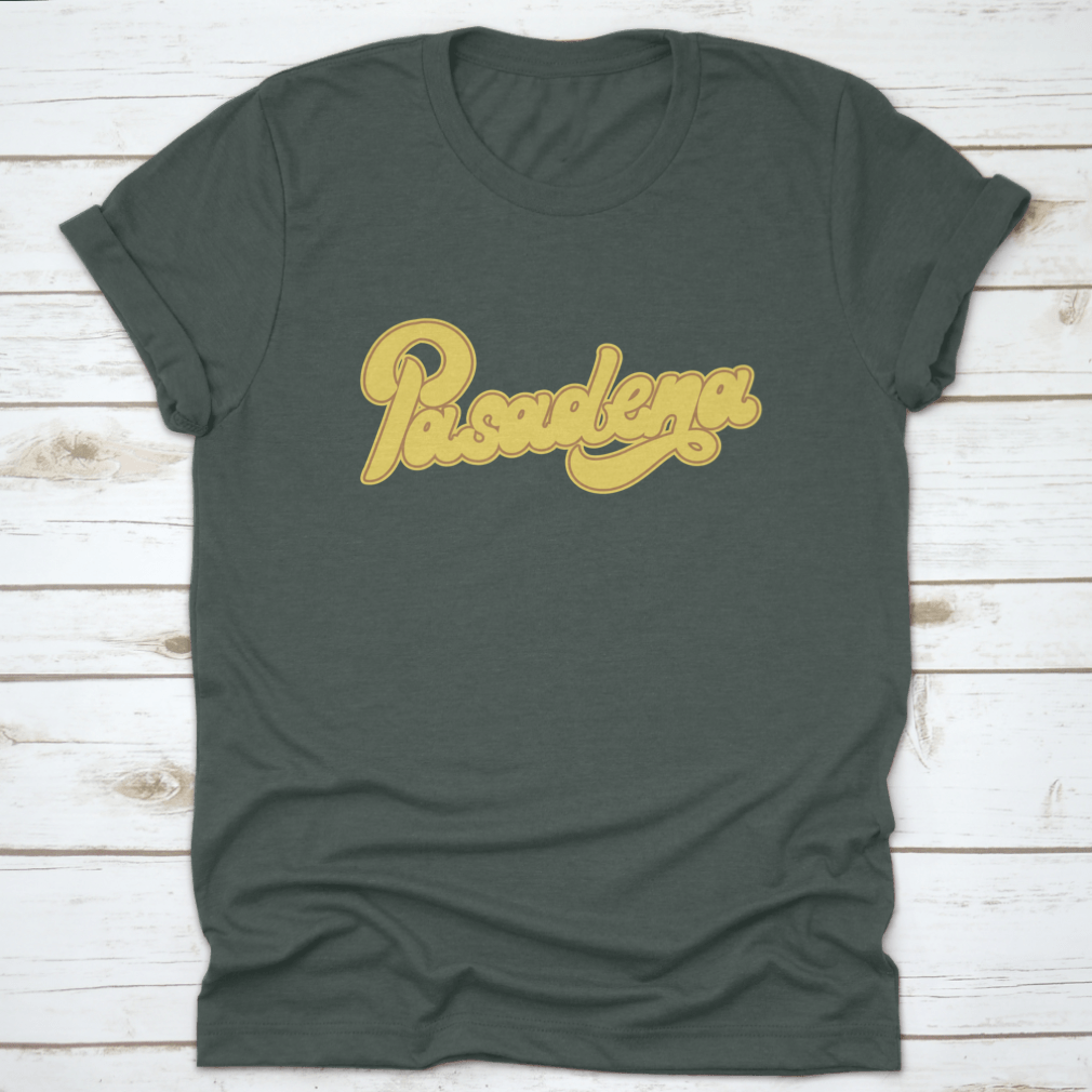 Handwritten typography lettering of Pasadena vector illustration showcasing artistic design and style.