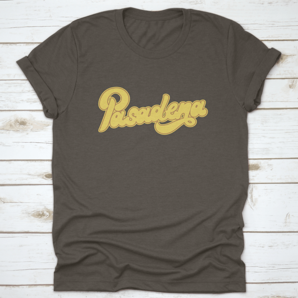 Handwritten typography lettering of Pasadena vector illustration showcasing artistic design and style.