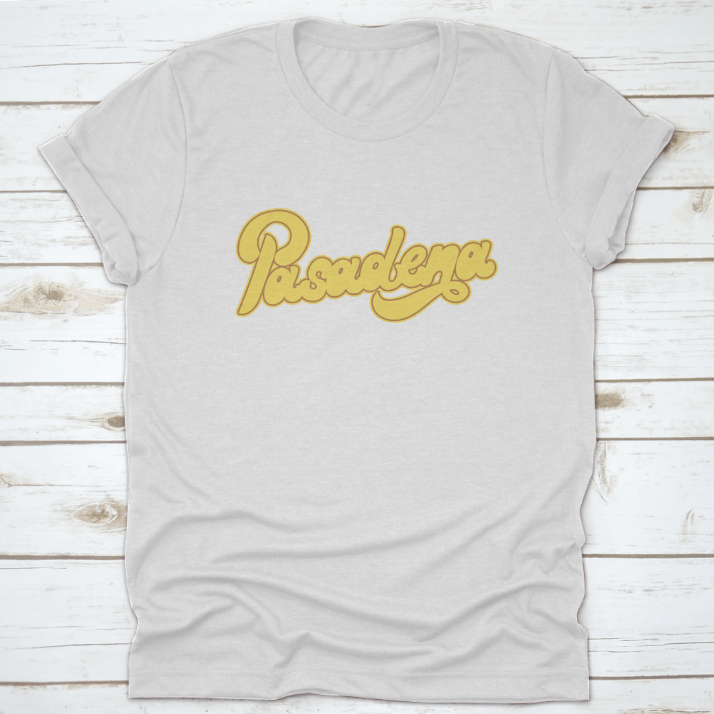 Handwritten typography lettering of Pasadena vector illustration showcasing artistic design and style.