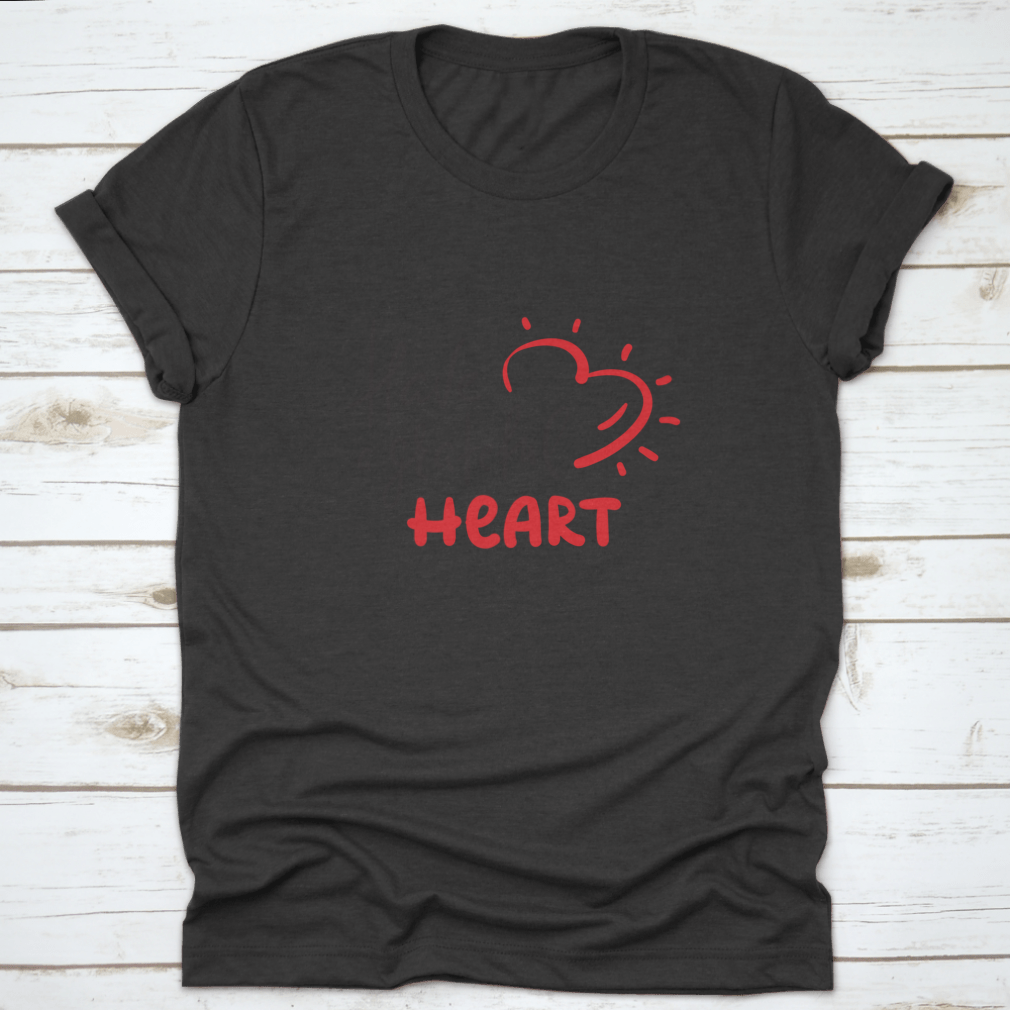 Have A Grateful Heart Simple Design T-Shirt in soft cotton, featuring a classic fit and a heartfelt message.