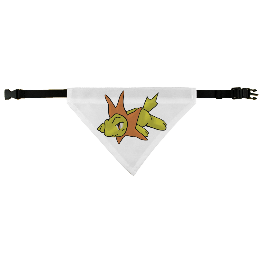 Hedghum Pet Bandana made of 100% polyester, featuring a classic design and easy fastening strap, perfect for pets of all sizes.