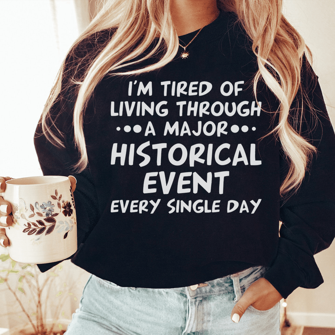A cozy pair of Historical Event sweats featuring a cotton/poly fleece blend, designed by top artists for unique self-expression.