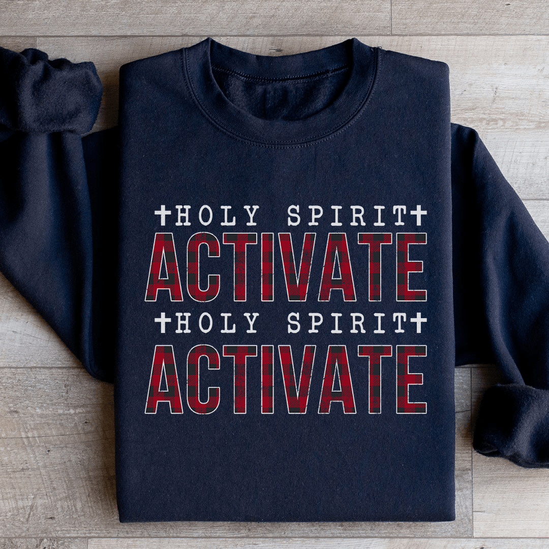 Holy Spirit Activate sweats featuring a cozy fleece lining and adjustable cuffs, designed by top artists.