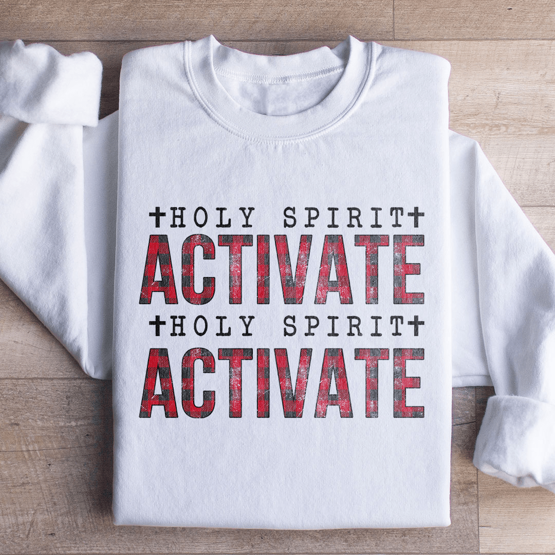 Holy Spirit Activate sweats featuring a cozy fleece lining and adjustable cuffs, designed by top artists.