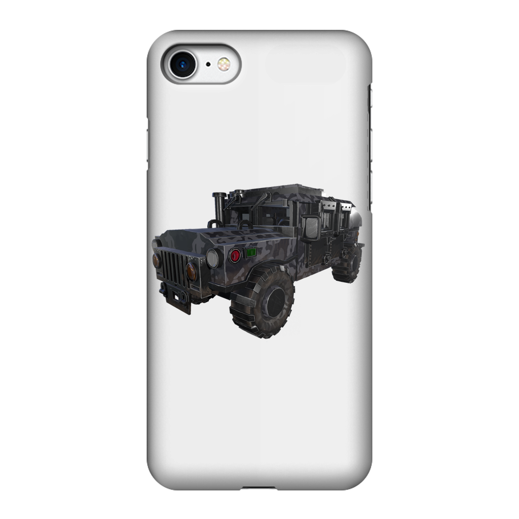 Hummer Vehicle Fully Printed Tough Phone Case showcasing vibrant design and dual-layer protection.