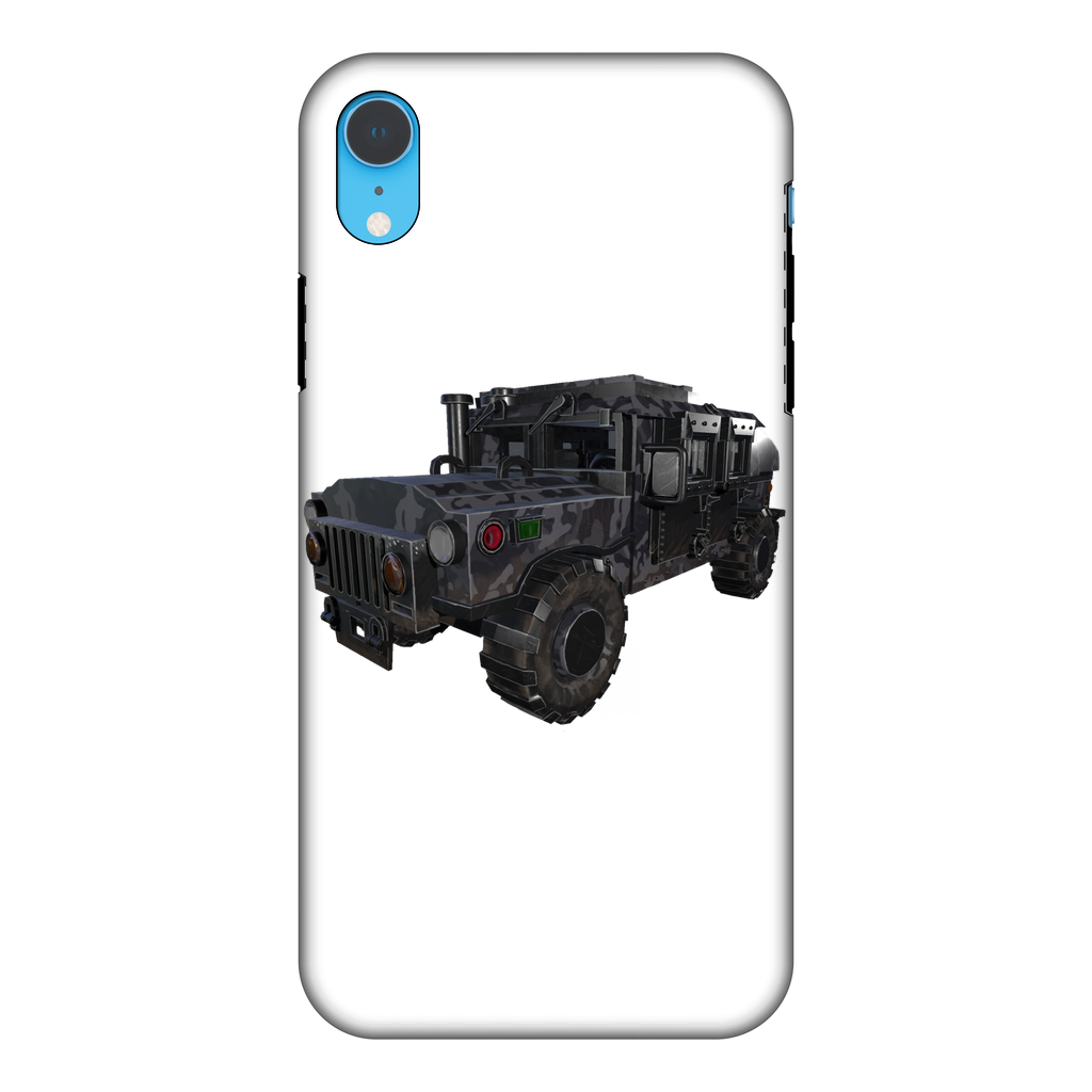 Hummer Vehicle Fully Printed Tough Phone Case showcasing vibrant design and dual-layer protection.